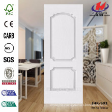 JHK-S03 Particularly 3.5MM model smooth surface white primer door skin used in hotel